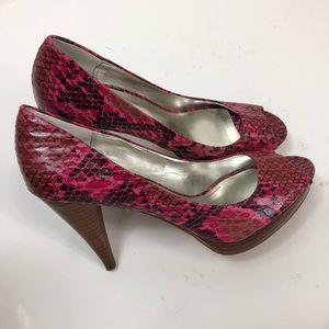 Style & Co pink dress sandals size 8